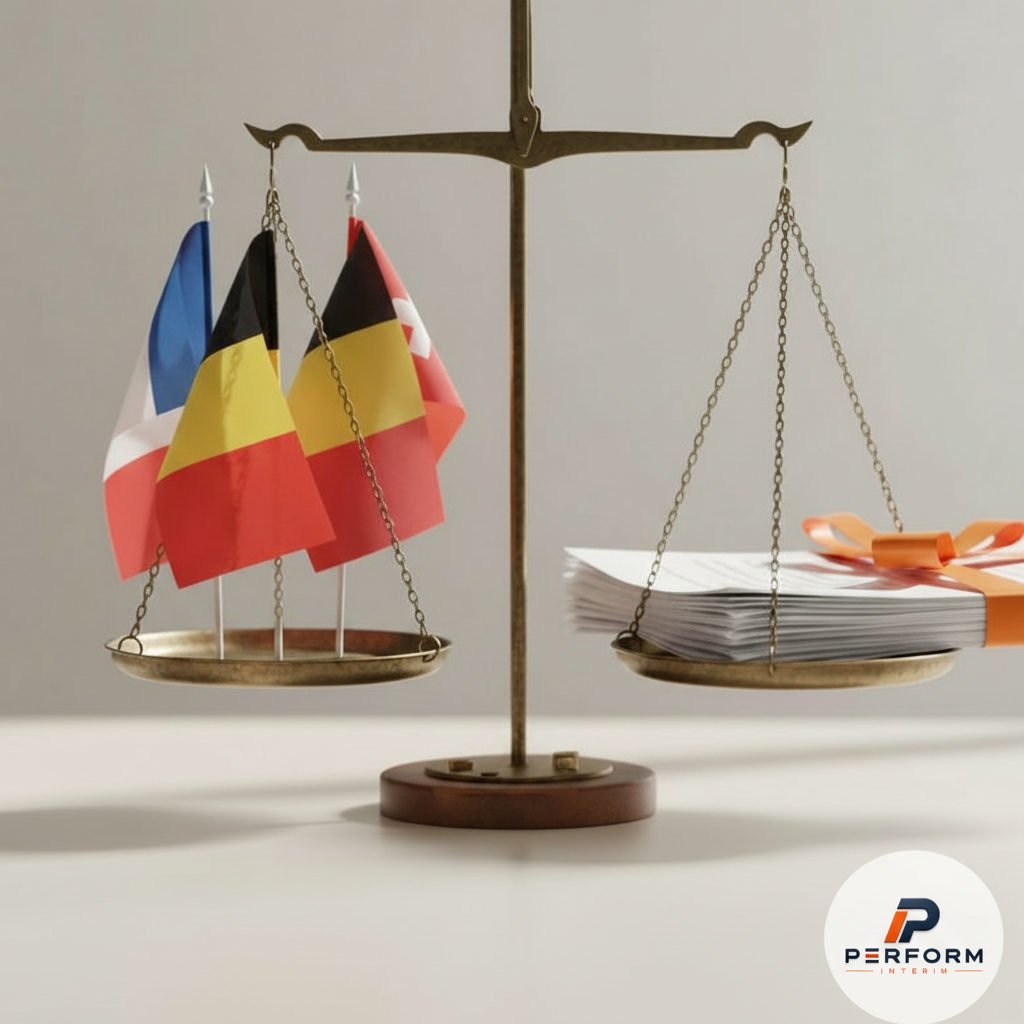 Conformité contrats intérim FR/BE/CH