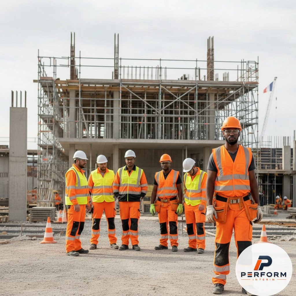 Sécurité conformité intérim construction France : clés