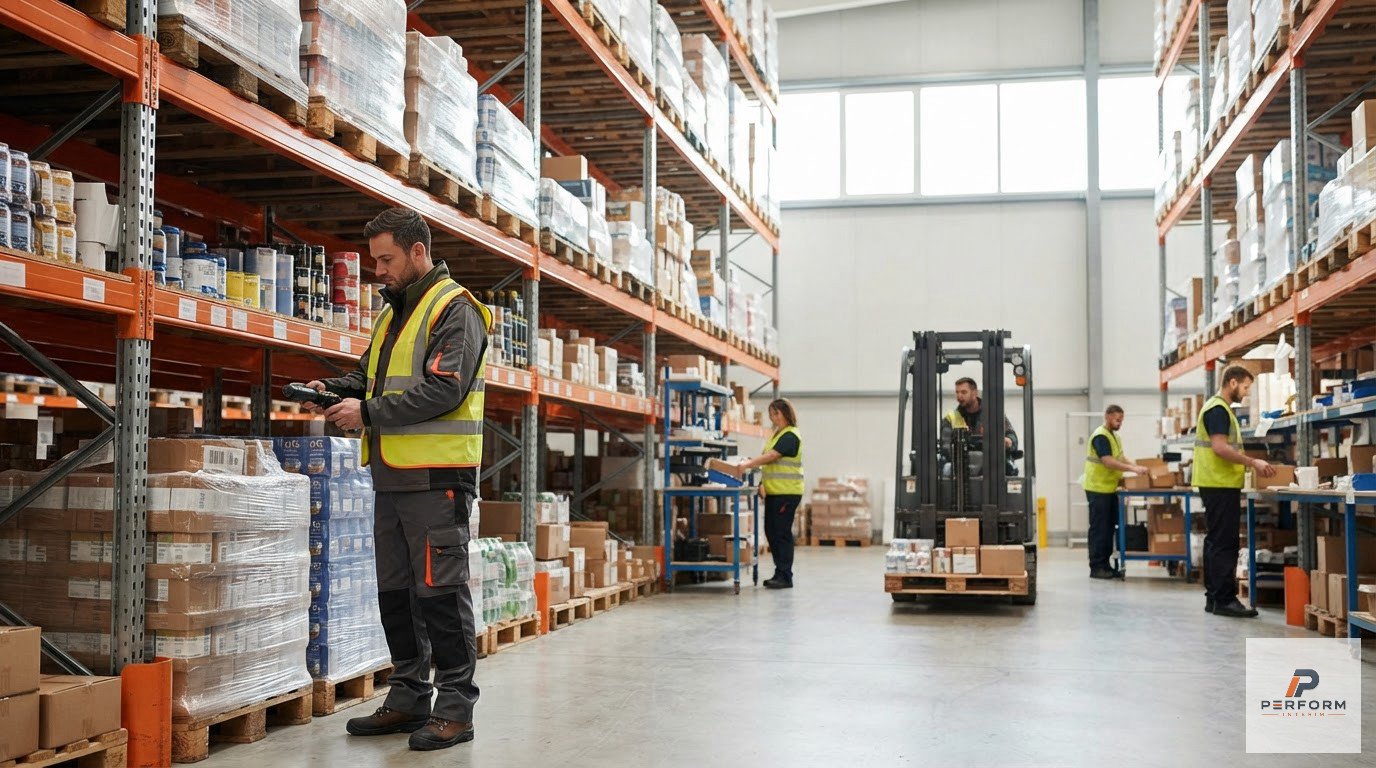 Préparer le renfort intérim logistique du pic saisonnier