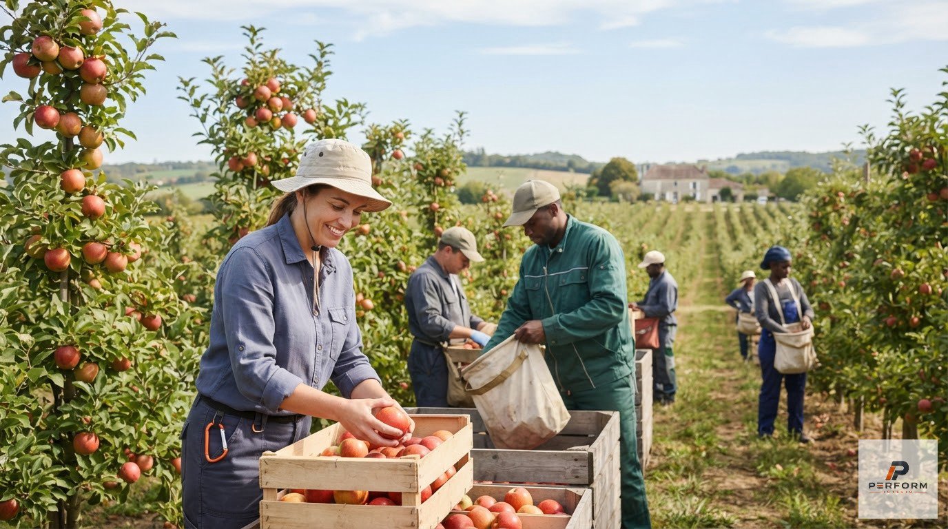 Intérim agriculture : recrutement de saisonniers étrangers